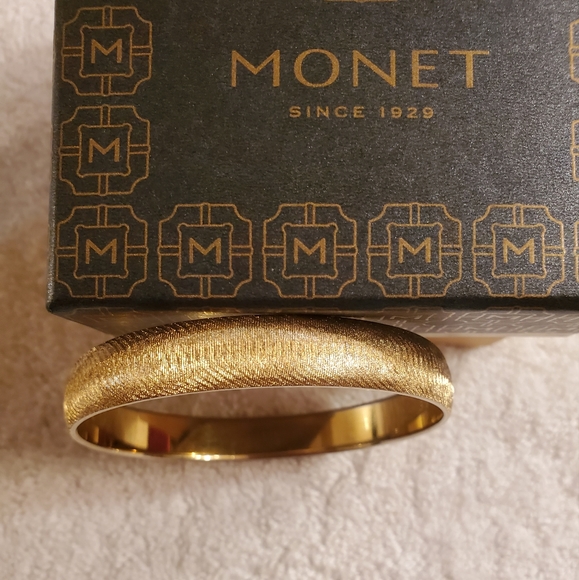 Jewelry Vintage Etched Golden Bangle Bracelet Poshmark